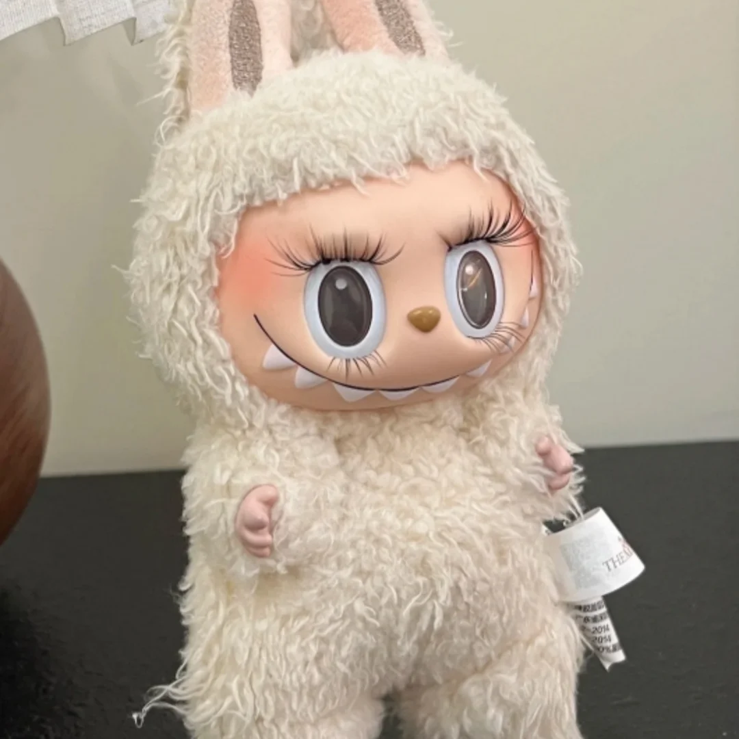 Accesorio de pestañas Labubu, imita pestañas postizas reales para decoración de cara de muñeca, mejora de detalles de maquillaje de ojos de mini muñeca