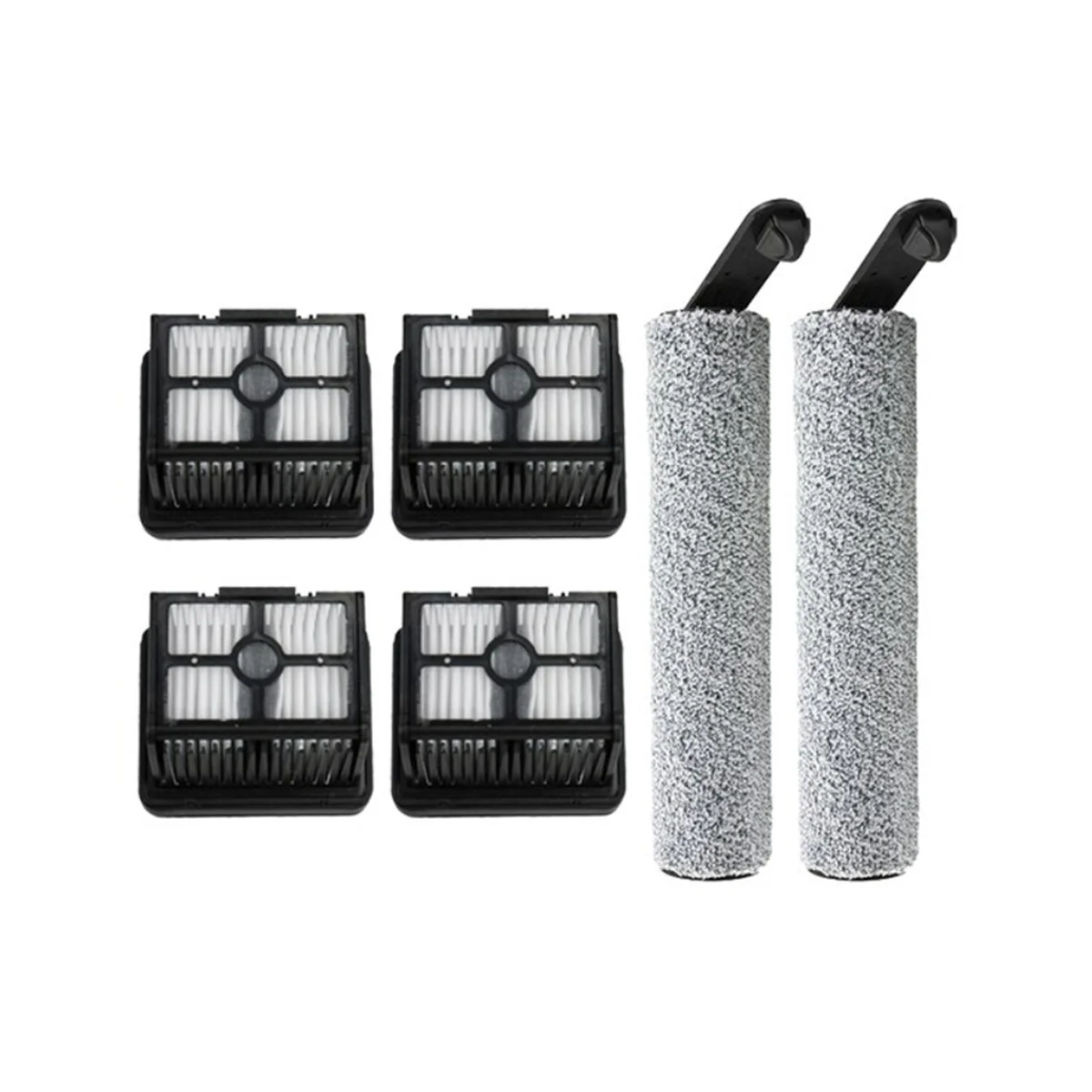 

A06P-4PCS запасные части для Dreame H12PRO/H12Pro Plus/M13Beta, скребок для пола, вращающаяся щетка, фильтр Hepa