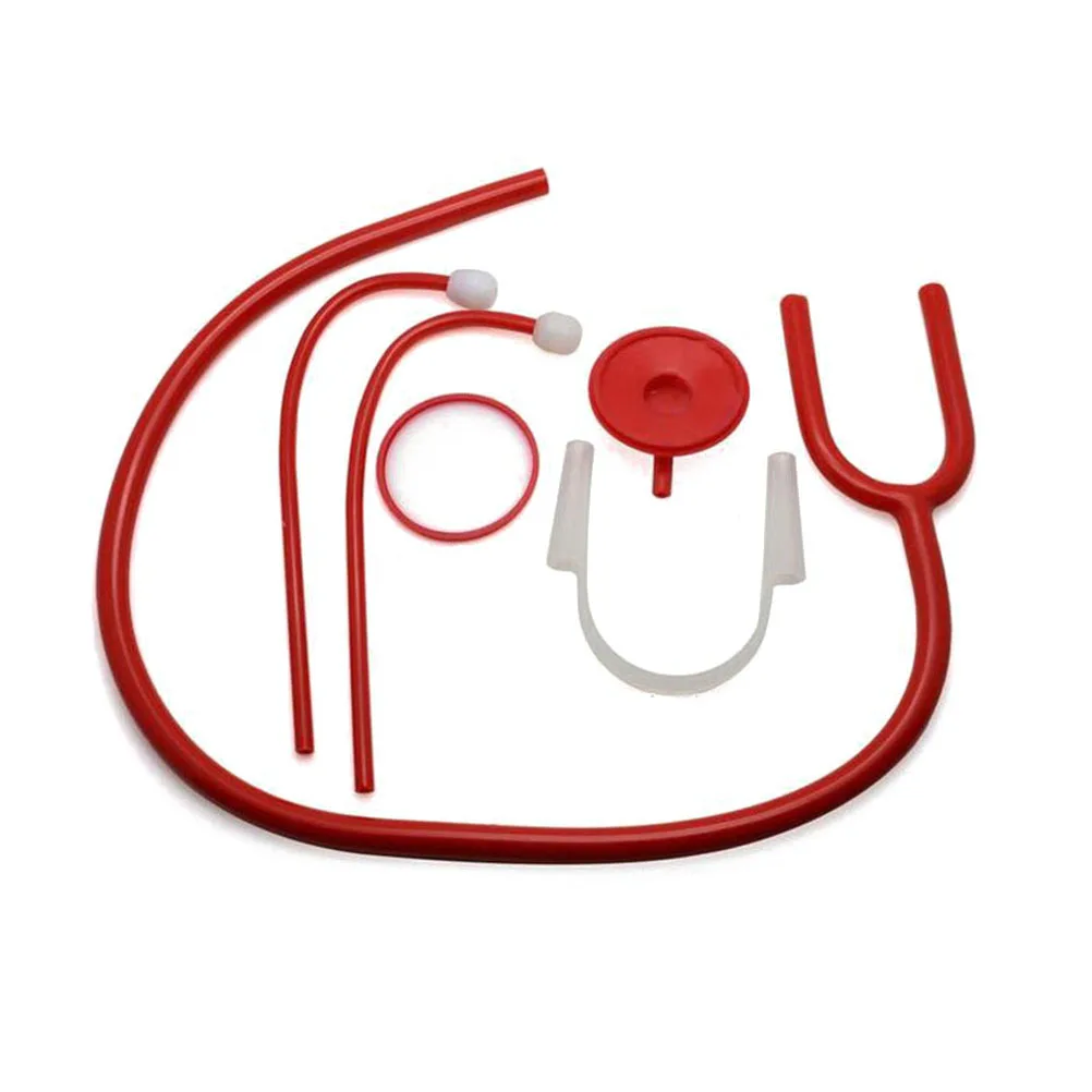 Plastic Stethoscope Playset For Kids Lightweight Doctor Costume Accessory Stage Performance Party Props Durable