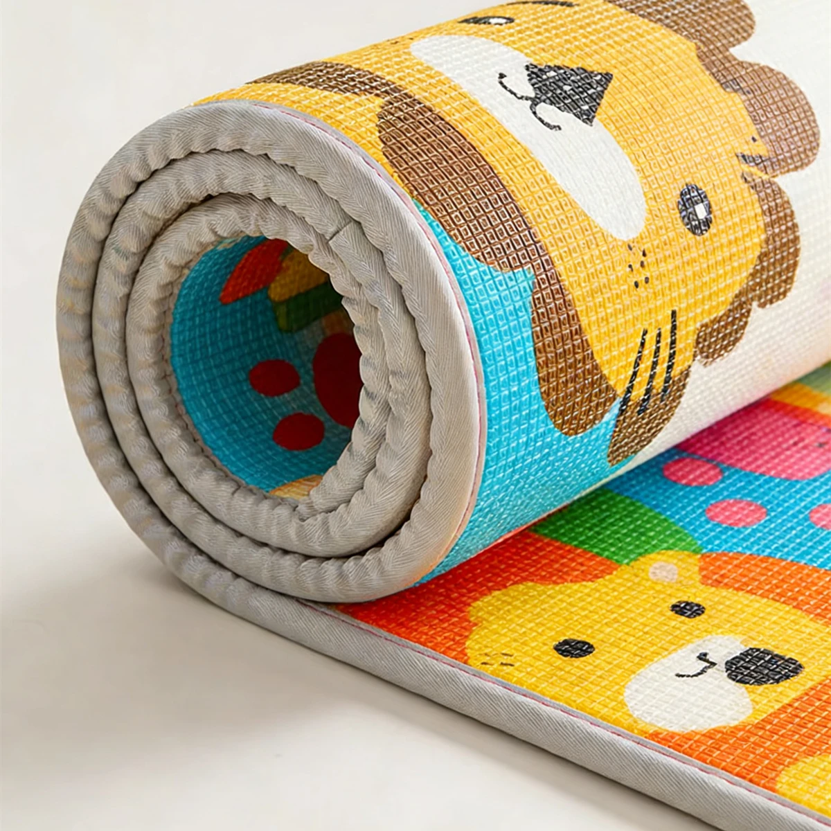 

Large Size Play Mat for Children's Safety Mat Thick 1cm 180x150cm/180x120cm New Style Baby Crawling Play Mats Folding Mat Carpet