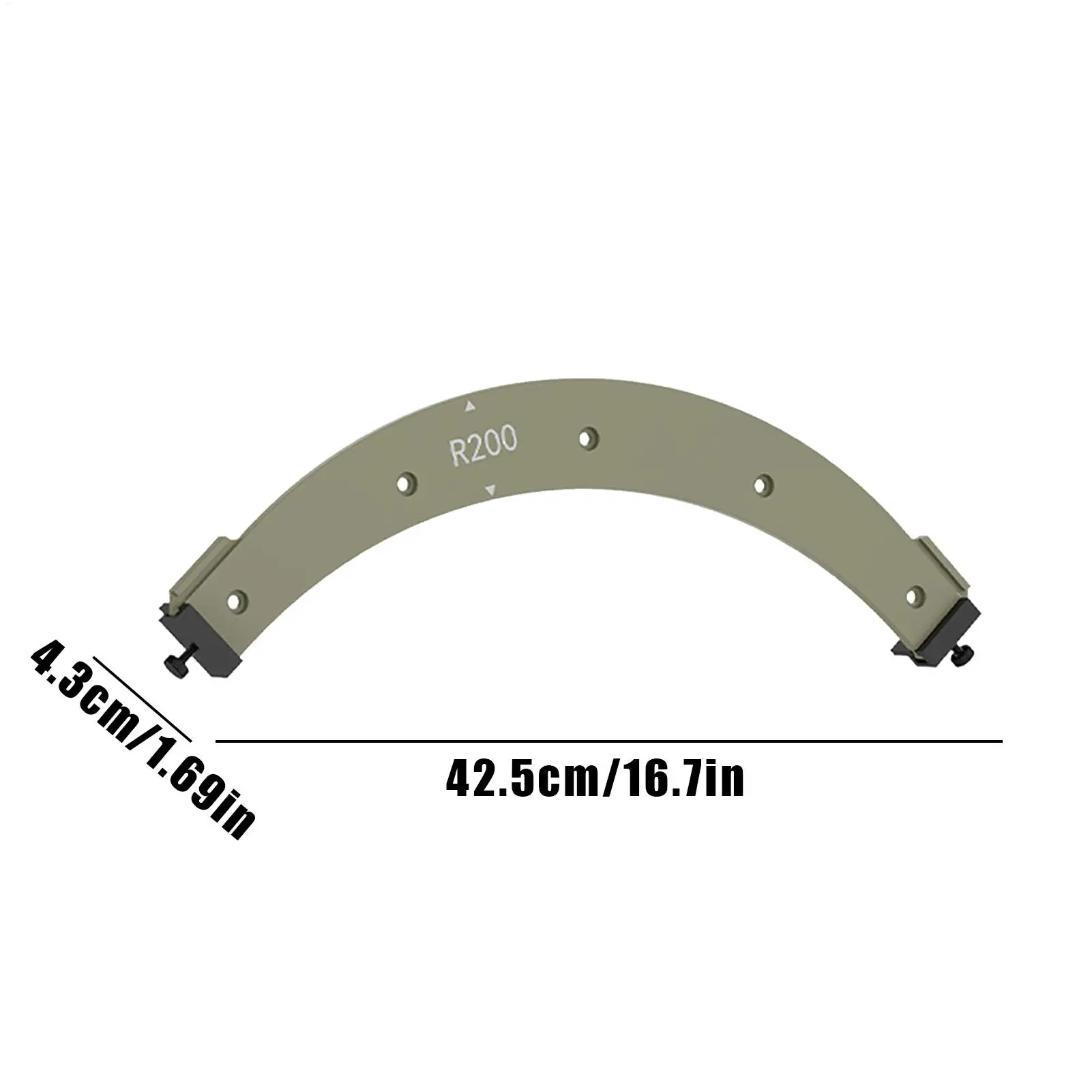 Guia de roteamento de canto, grandes modelos de canto para carpintaria, interno e externo, leve, ferramenta de corte para casa