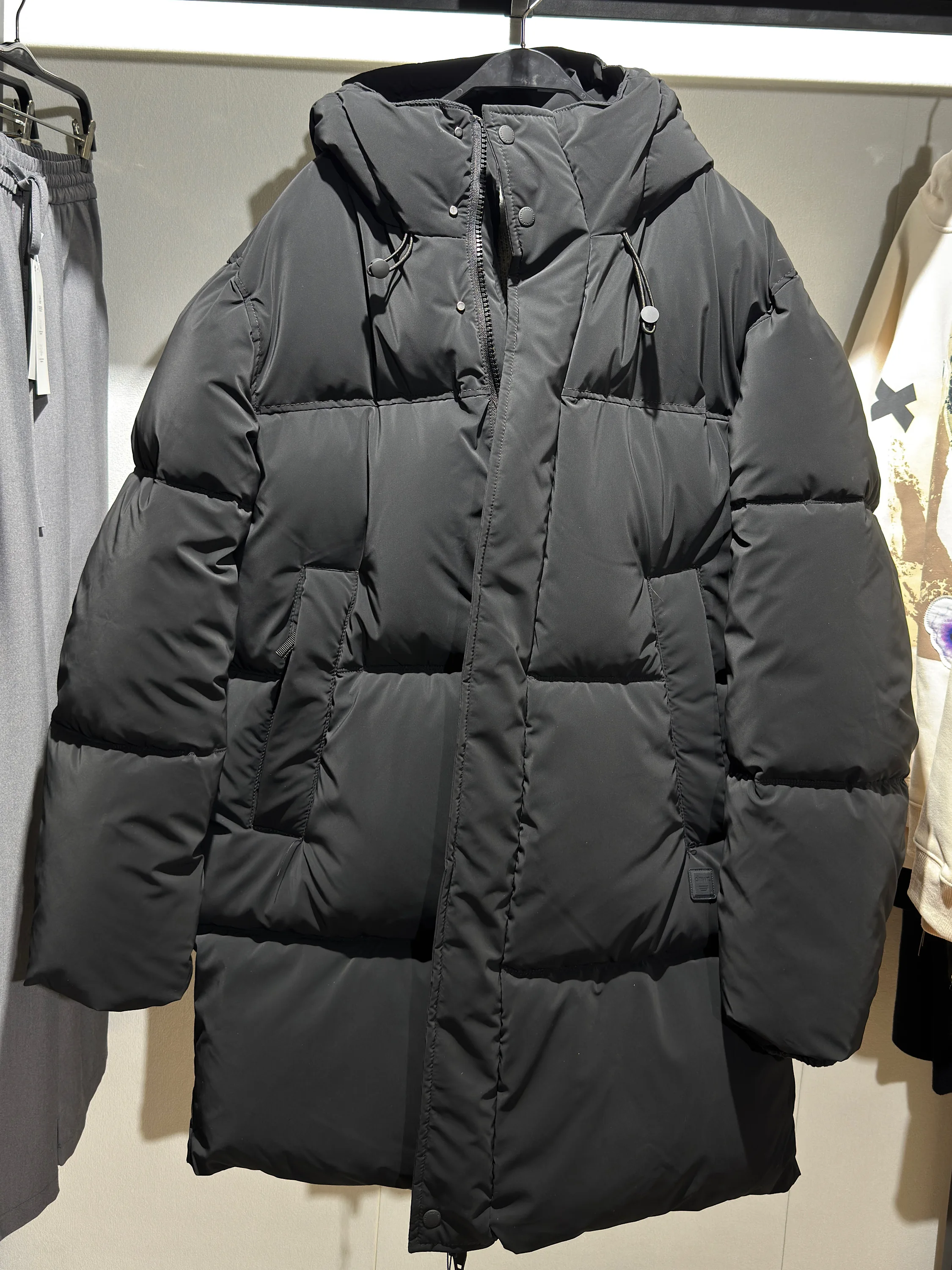 

Мужская утепленная куртка-парка из технологичной ткани с капюшоном, осенне-зимняя новинка от Zadv, свободный крой, на молнии, для повседневной носки