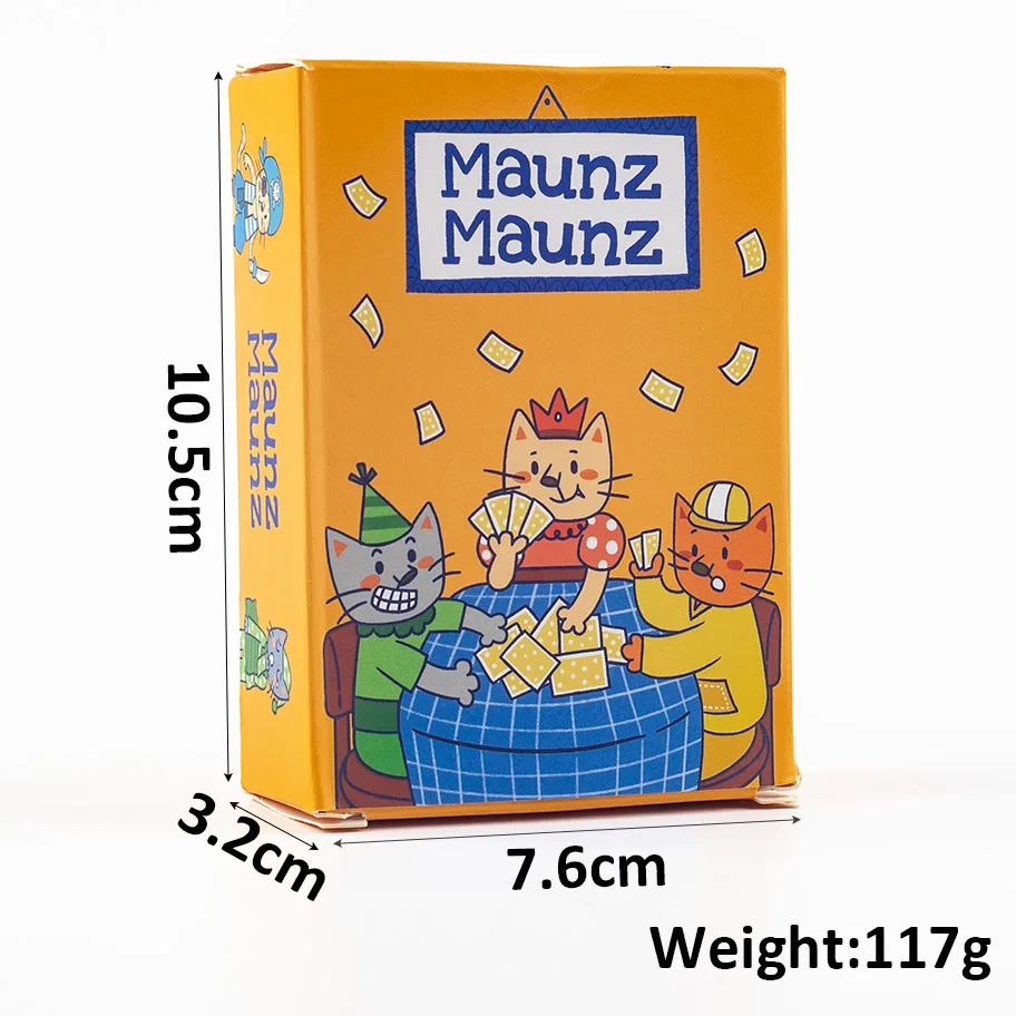 10.5*7.6cm Hot Sale 1Set Hot  Crazy Cats Party Cards Game Board Game Intellectual Toys Gifts
