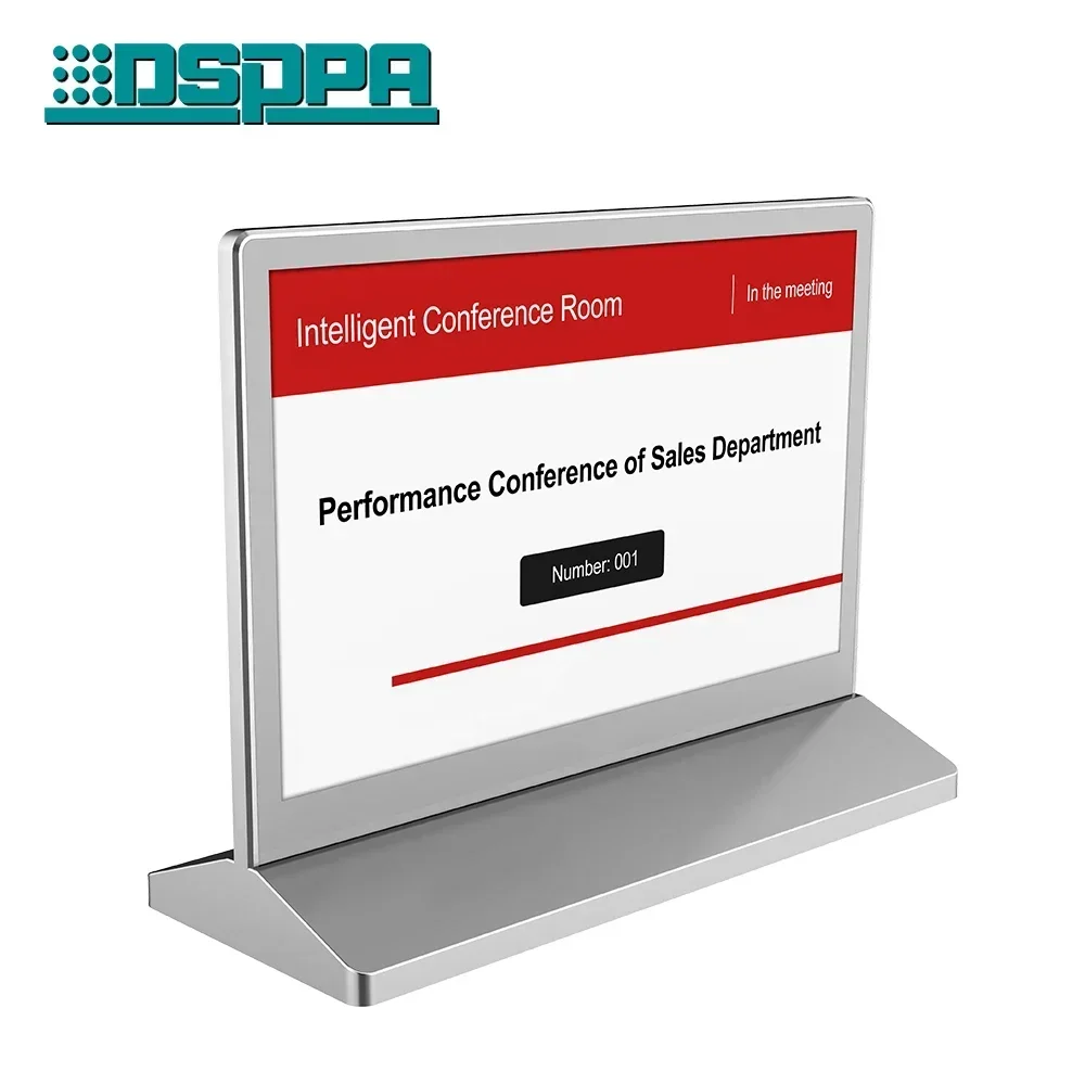 Cheap And Fine Hot Sales Wireless Intelligent Desktop Demonstration 7.5-inch Double-sided Electronic Conference Nameplate