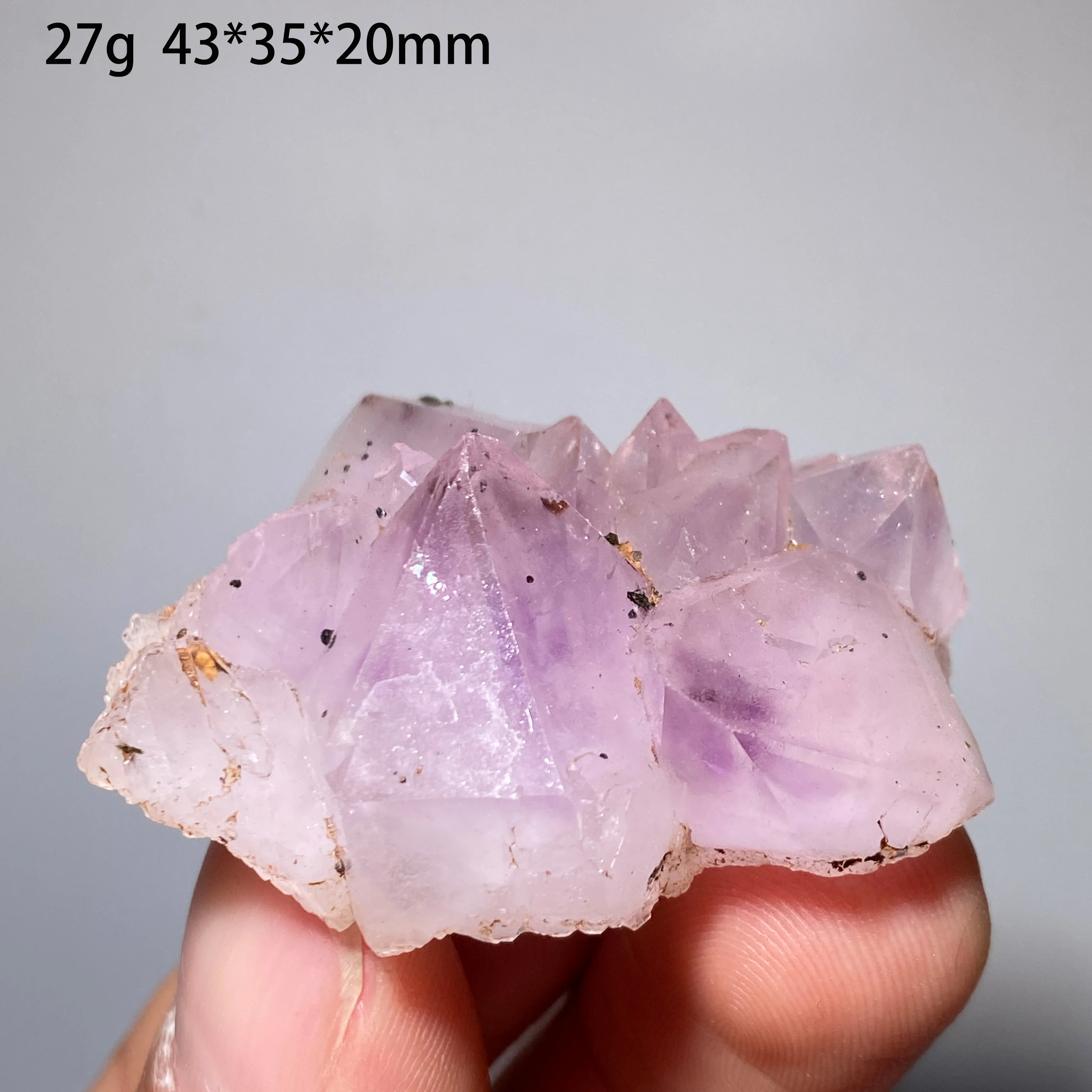 Natural Garden Crystal Specimen for Teaching Meditation Healing Feng Shui Home Decor Gift Raw Stone