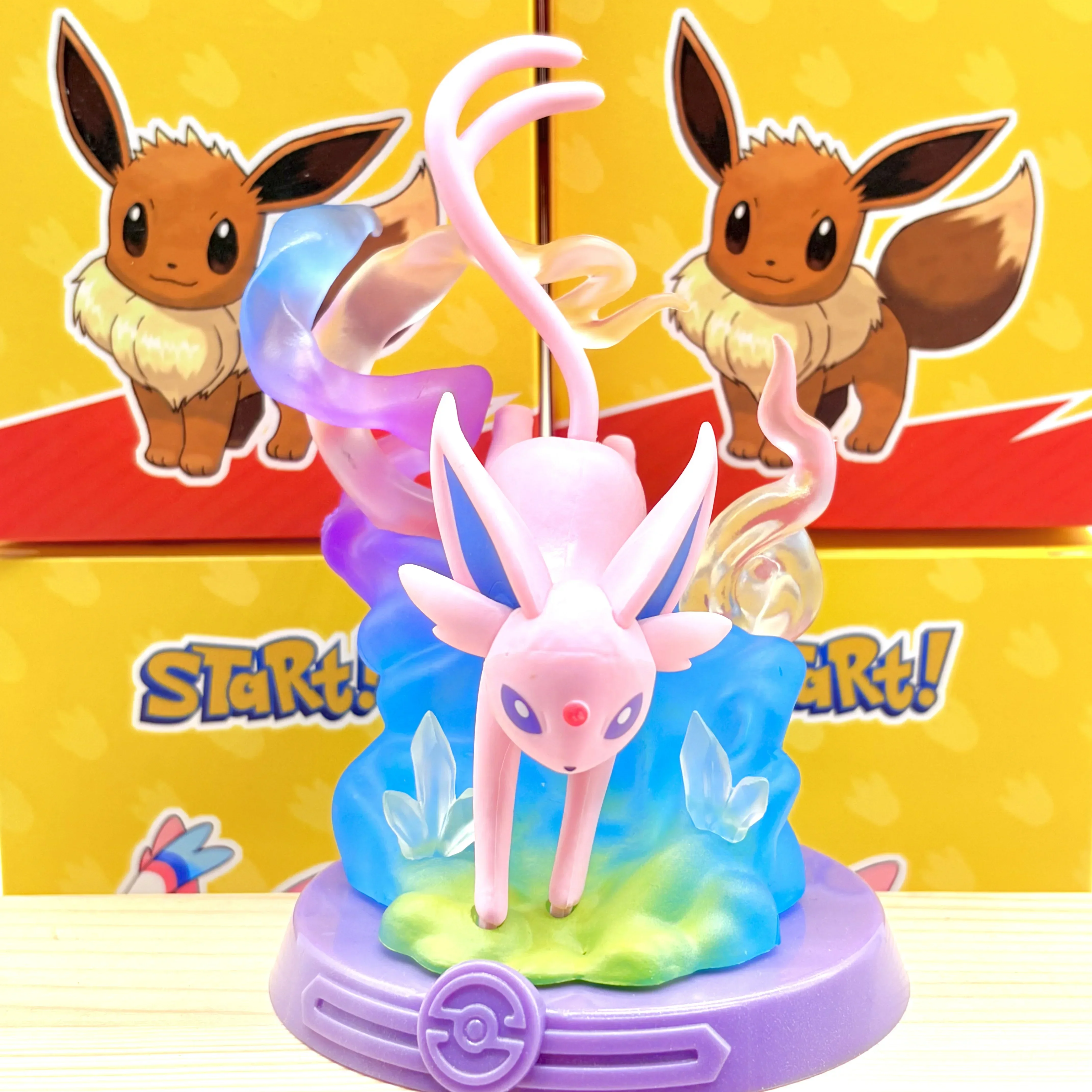 مغامرة Eevee صندوق أعمى بوكيمون عمل الشكل صندوق غامض جمع دمية ديكور المنزل لعبة هدية عيد ميلاد الأطفال