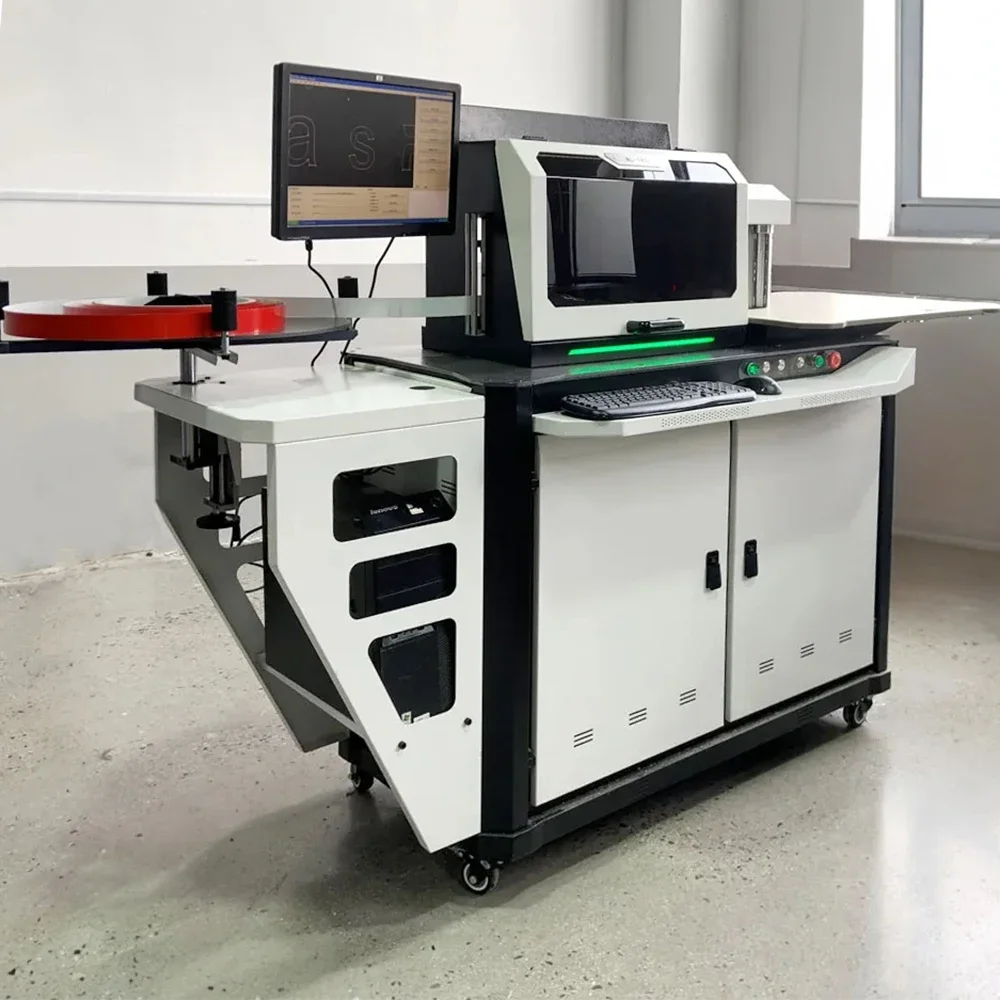 Advertising Led Sign Letter Making Bender Machine CNC Aluminum 3D Sign Cnc Automatic Channel Letter Bender Bending Machine