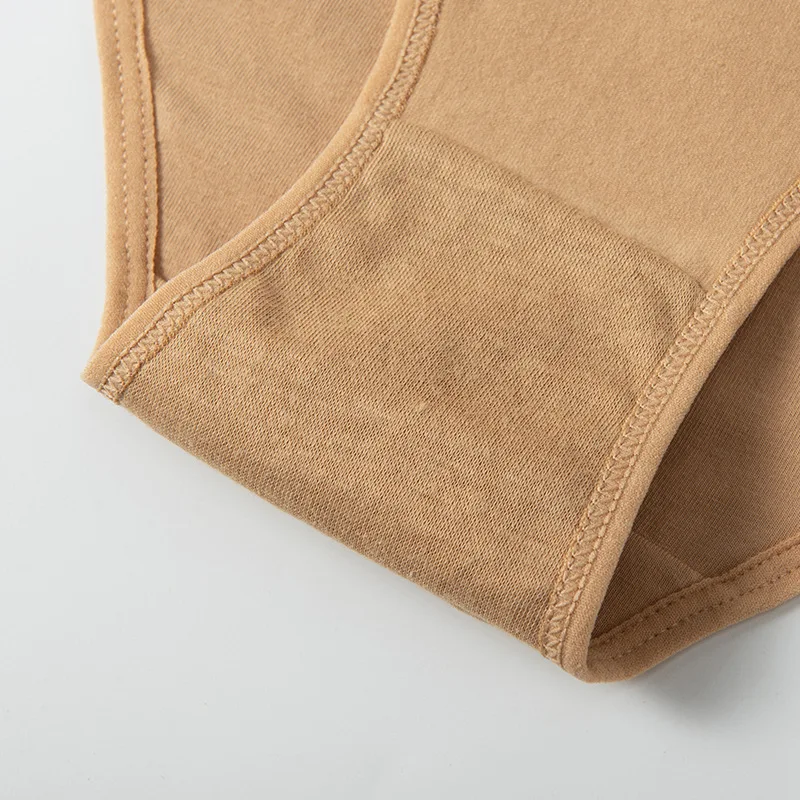 Slip da donna semplici senza design in puro cotone intimo antibatterico a vita bassa