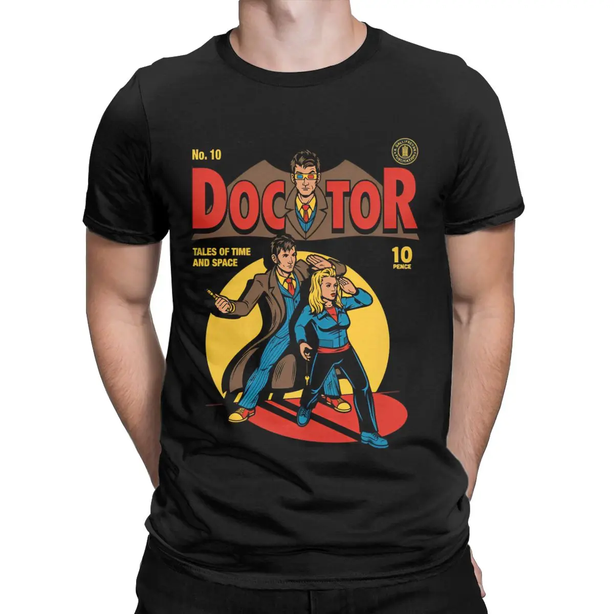 Men Women's Dr Who Godfather Doctor T Shirt Pure Cotton Clothes Vintage Short Sleeve Round Neck Tee Shirt Summer T-Shirt