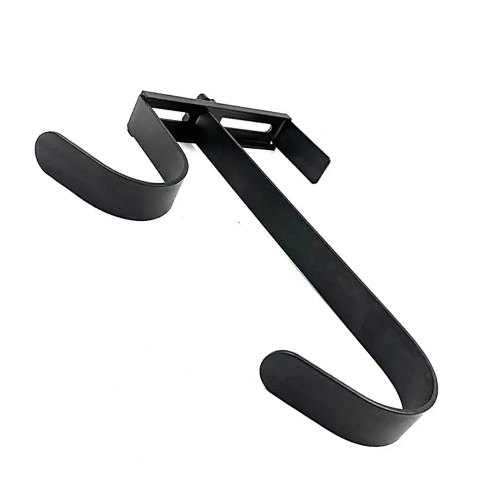 Pool Pole Hanger Iron Guardrail Hook Durable Organization  Useful Black Heavy Duty Fence Hooks