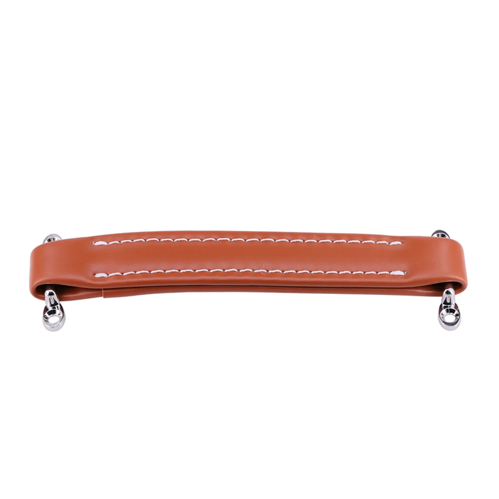 Vintage Style Leather Guitar AMP Handle With Screw For Guitar Amplifiers Speaker Stringed Instruments Guitar Parts Accessories