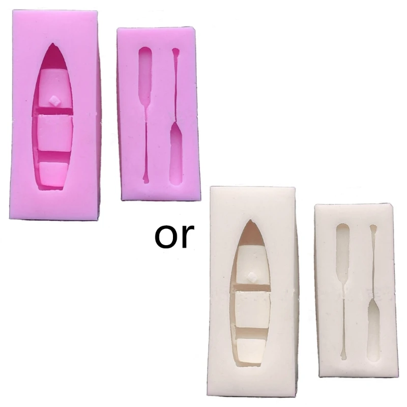 Ship Boat Oar Silicone Mold DIY Pendant Resin Jewelry Making Tools Resin Epoxy Mold For Keychain Earring Handmade Crafts