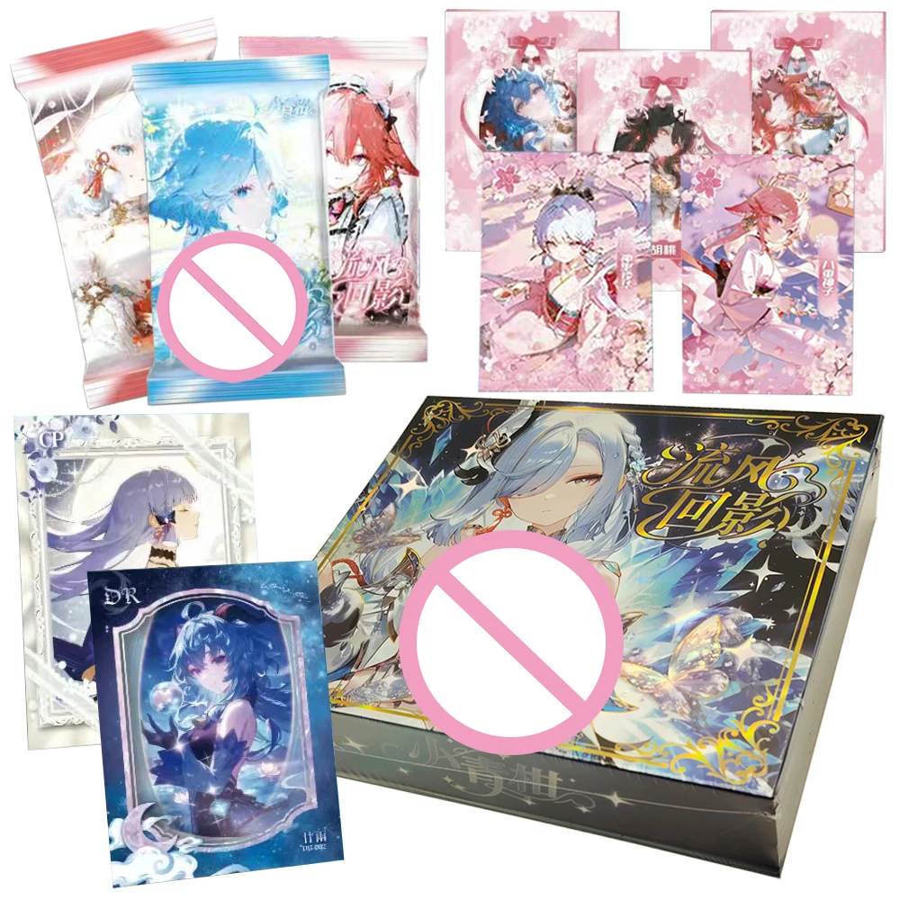 

Genshin Impact Popular Role-playing Exploration World Game Exquisite Paper Carving Card Holiday Surprise Gifts Toys for Friends