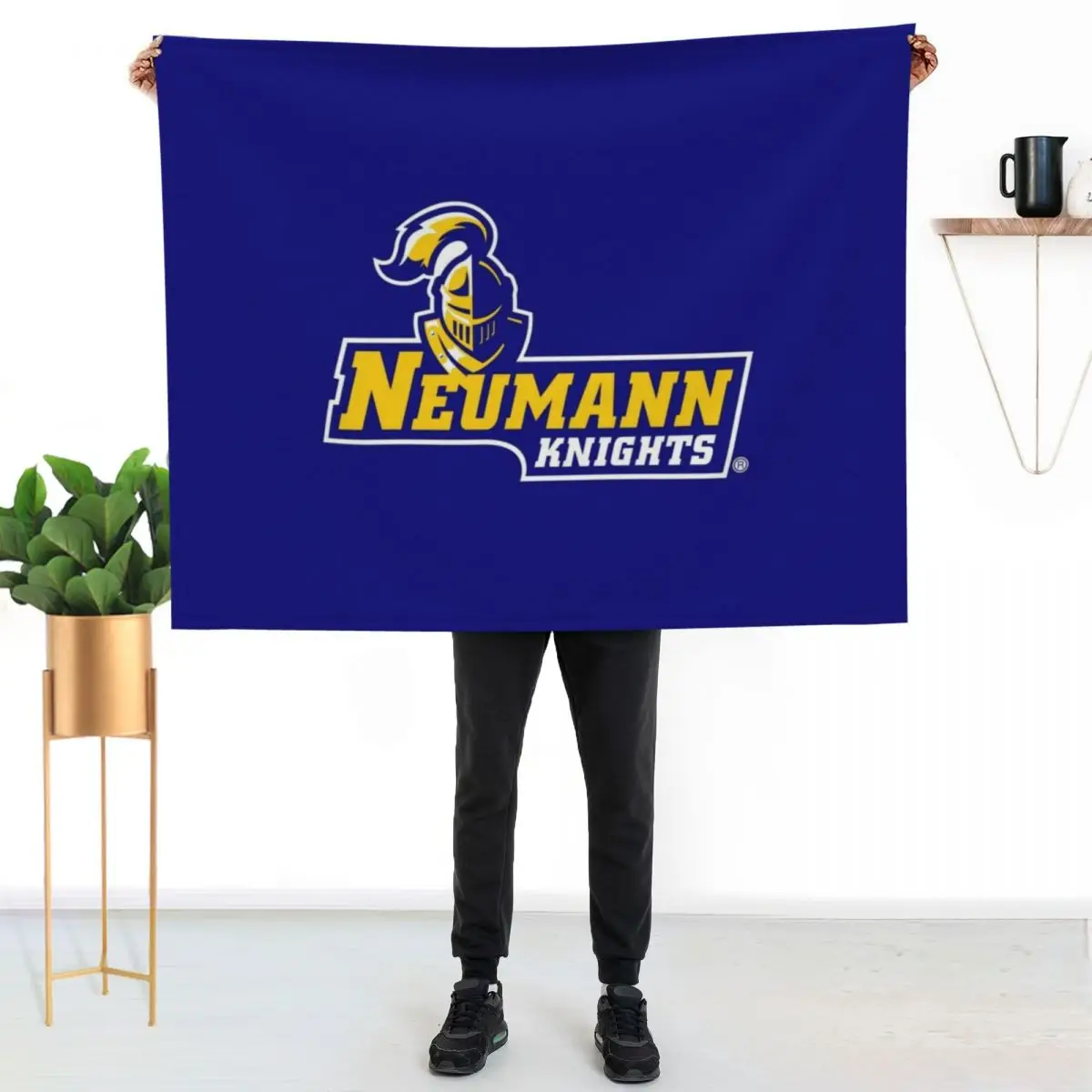 

The Neumann Throw Blanket Cozy Napping Blanket Gift for Mom Dad