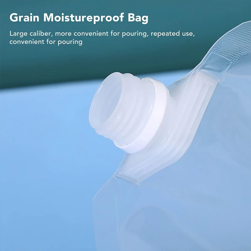 Sealed Portable Food Packaging Bag, Insect-Proof and Moisture-Proof, Kitchen Storage Storage Bag Rice Sealed Packaging Bag