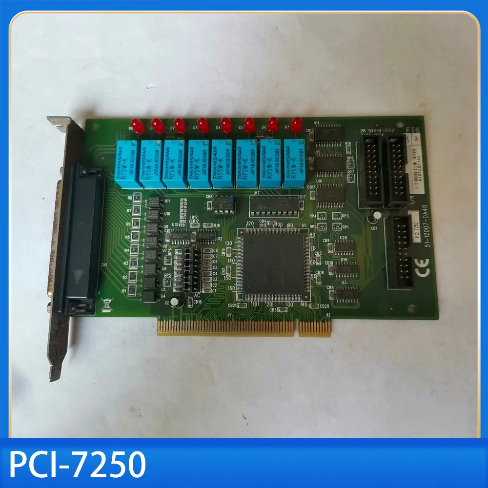 Optical Isolation Input/Output Switch Card PCI-7250
