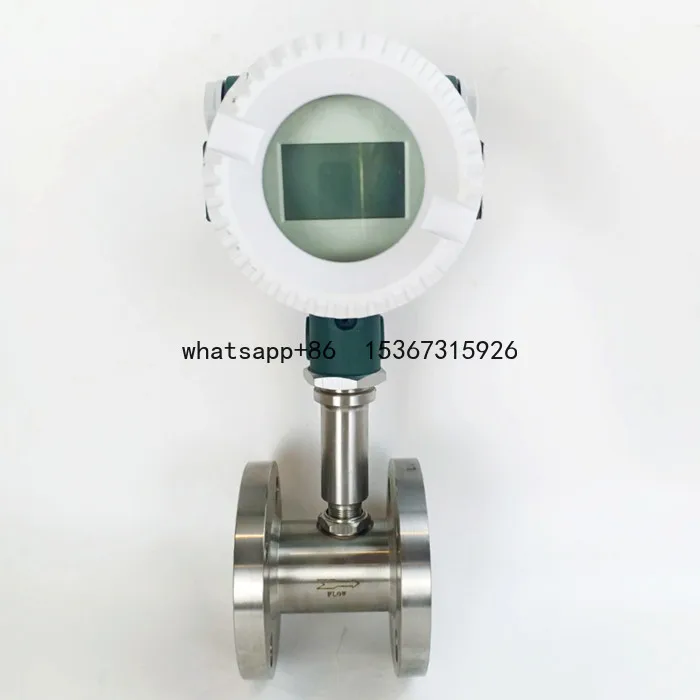 

flow transmitter Stainless steel chemical distilled gin sanitary RS485 food industry turbine flow meter