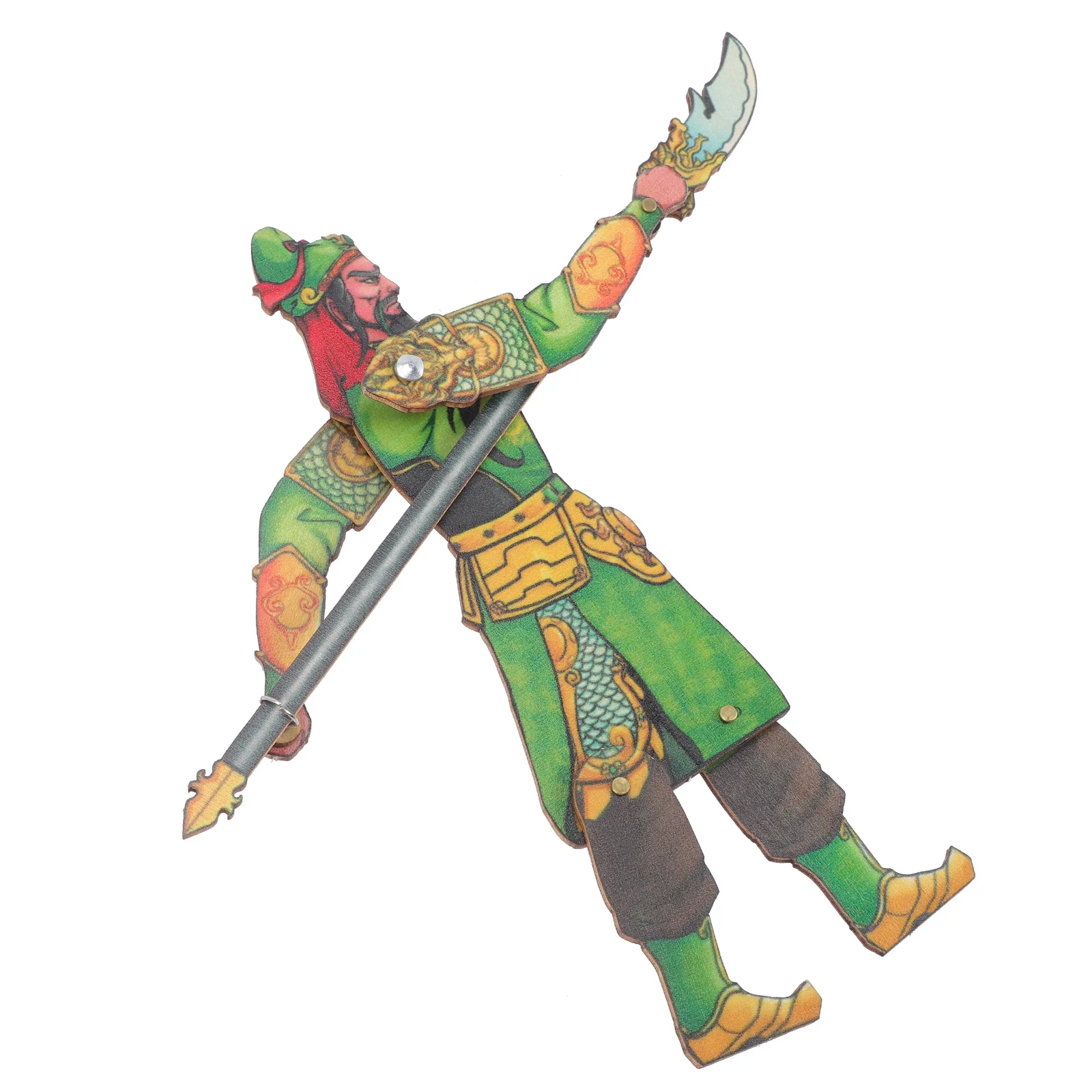 Chinese schaduwkarakters DIY-kit voor kinderen Educatieve handpop Theater Prop String Puppets