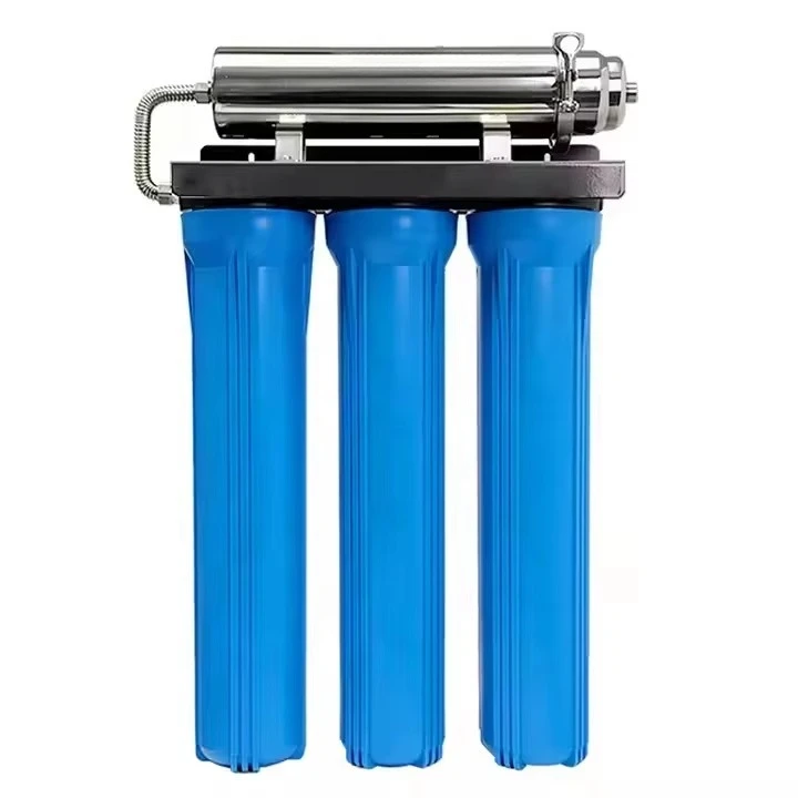 Ultrafiltration water purifier 20 inch blue bottle whole house drinking tap water filter sediment filtration system