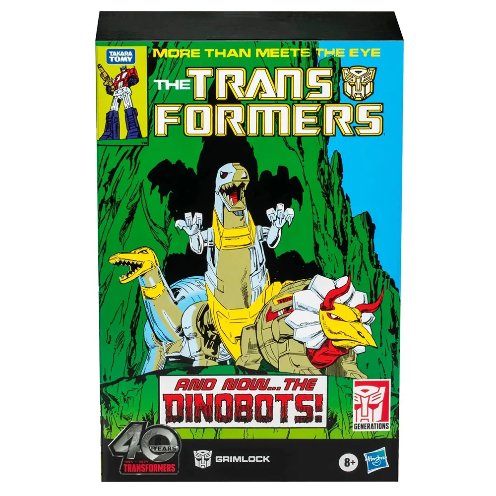 [Disponibile] Hasbro Transformers Generations Comic Edition Grimlock 20 cm Esclusivo 40th Anniversary Action Model Figure Toy Regali