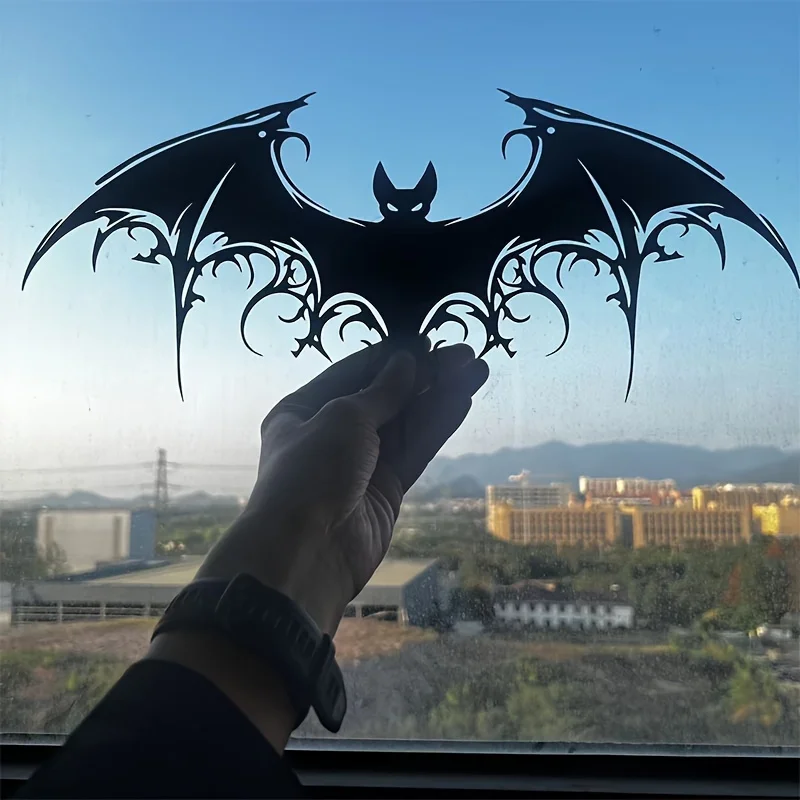 قطعة واحدة من فن الحائط المعدني على الطراز القوطي الفيكتوري - 15.74 بوصة × 7.85 بوصة للمنزل، ديكور الهالوين المخيف #2