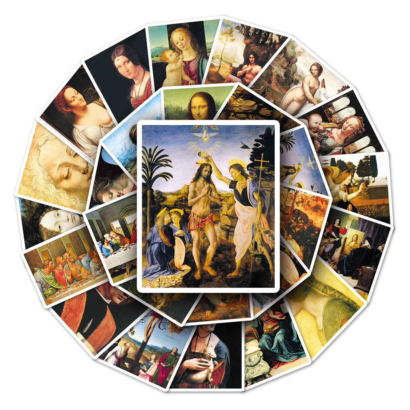 سلسلة عبقرية ملصقات كرتون ، ظريفة ، مقاومة للماء ، للتزلج على الجليد ، ريترو ، فينيل ، 50 أو 50 أو #3