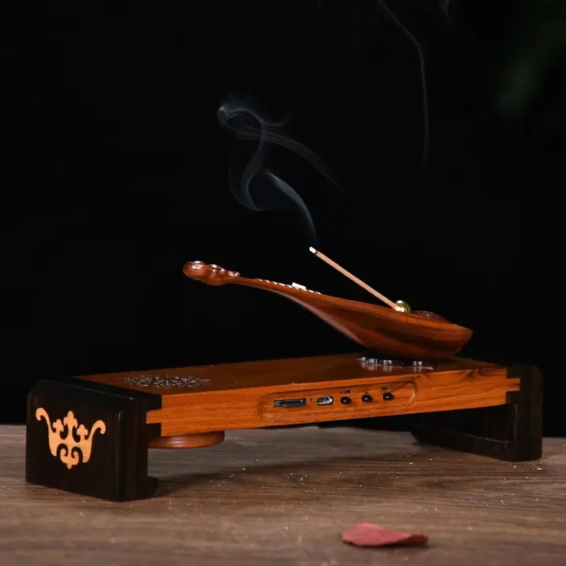 Zen Style Ceramic Incense Burner for Sandalwood and Agarwood Sticks Home Decor Aromatherapy Holder for Tea Ceremony Room