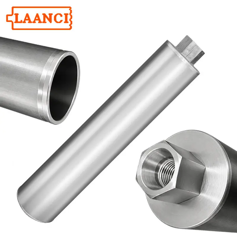 laanci-1-1-4unc-450mmスチールコアチューブブランク（25-500mmダイヤモンドコアビットセグメント溶接＆コンクリート穴あけ用）