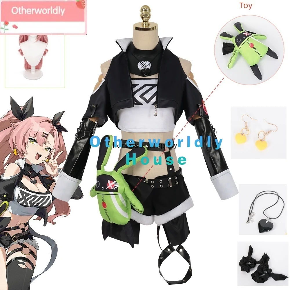 

New Game Zenless Zone Zero Nicole Demara Cosplay Costume Anime Con Outfits Wig Headwear Doll Toy Cosplay Costumes Woman Clothes