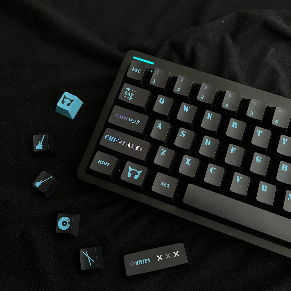 PBT Keycap 142 Keys ISO Enter Cherry Profile 1.75u 2u 2.25 Shift 2u 2.25u 2.75u 3u 6.25u 7u Spacebar For Mechanical Keyboard