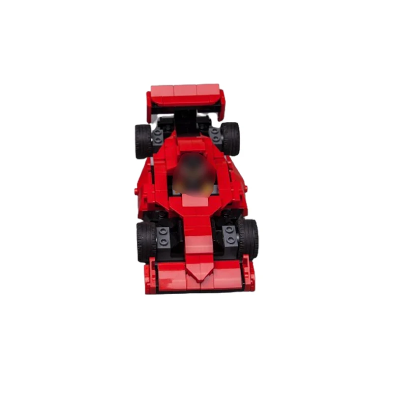 MOC-39657 Selected Car Series Formula Red Super Racing Car Building Blocks Compatible Model Brick Toy Boys Birthday Gift 168 Pcs