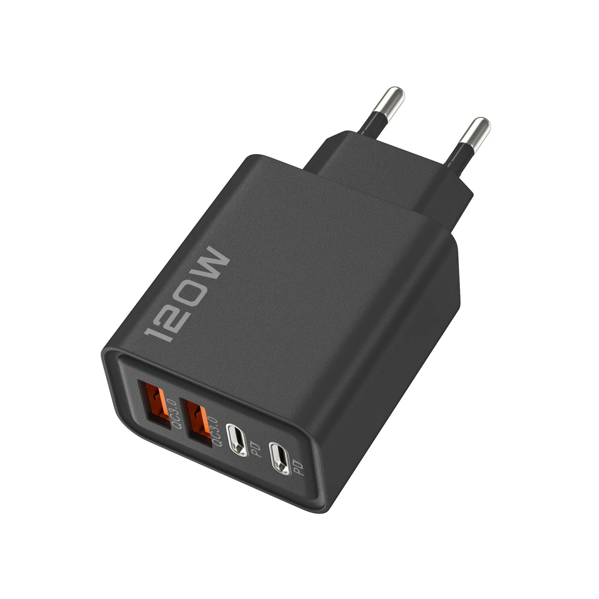 120W Multi-Port USB Typ-C Schnell-Ladegerät PD QC3.0 Netzteil EU US UK Stecker für iPhone 17 16 15 14 Samsung Xiaomi