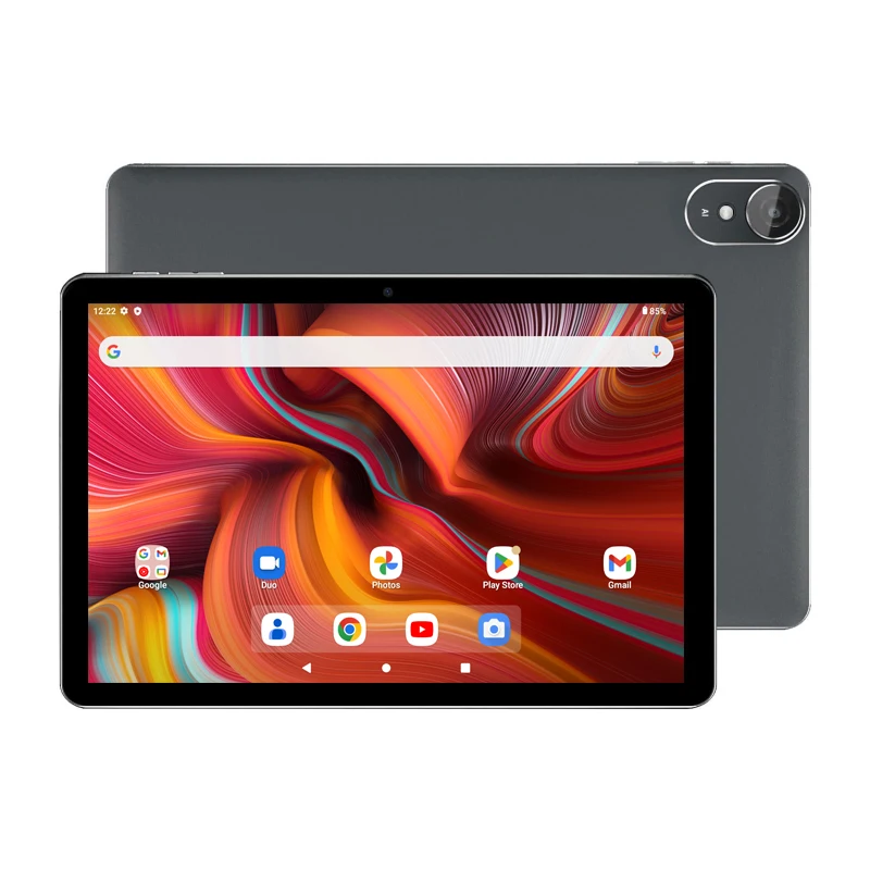 Tablette K12 avec Android 13, Type-C, 4 Go de RAM, 64 Go, Dean RK3562, Façades, Core 10.1x1280, IPS Pixels, Batterie 800 mAh, 6000"