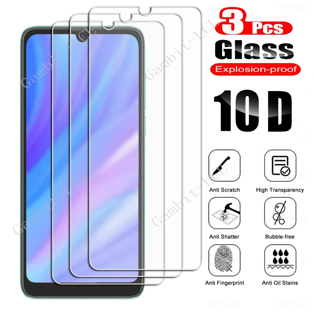 3PCS Tempered Glass For Blackview A50 A55 Pro A95 Oscal C60 A100 A70 A80s A90 C20 A80 Plus A60 BV8800 Screen Protector Film