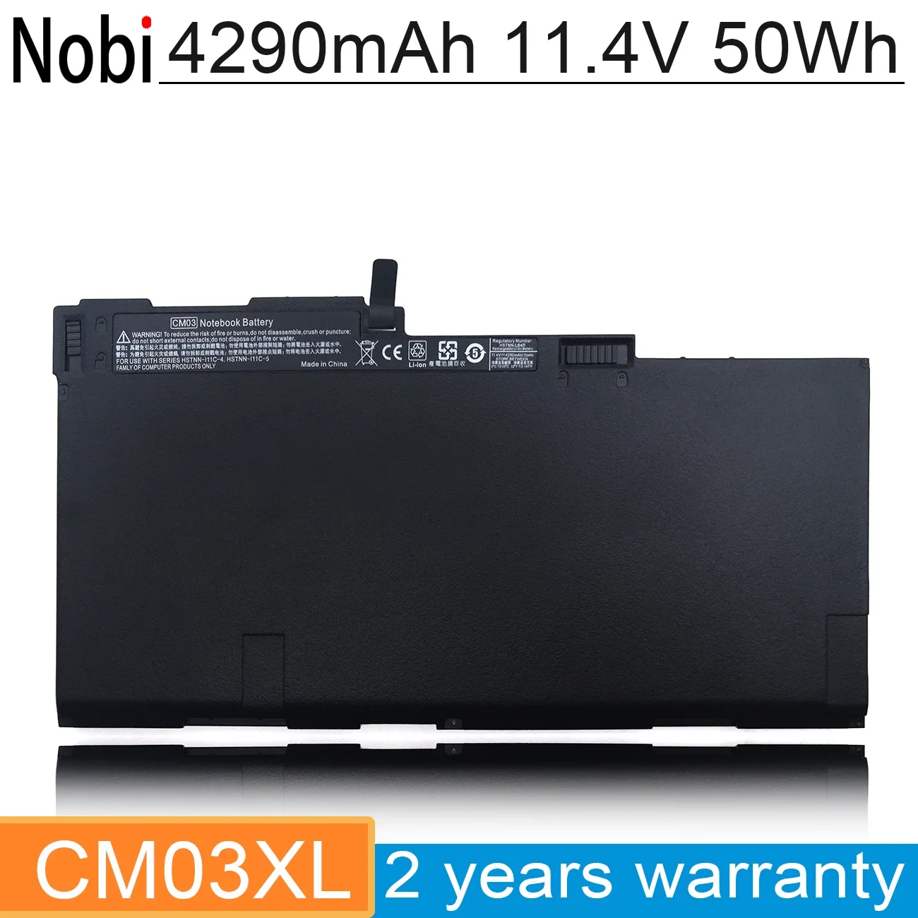 

Nobi CM03XL Battery for HP EliteBook 840 845 850 740 745 750 G1 G2 Series HSTNN-DB4Q HSTNN-IB4R LB4R E7U24AA 716724-171
