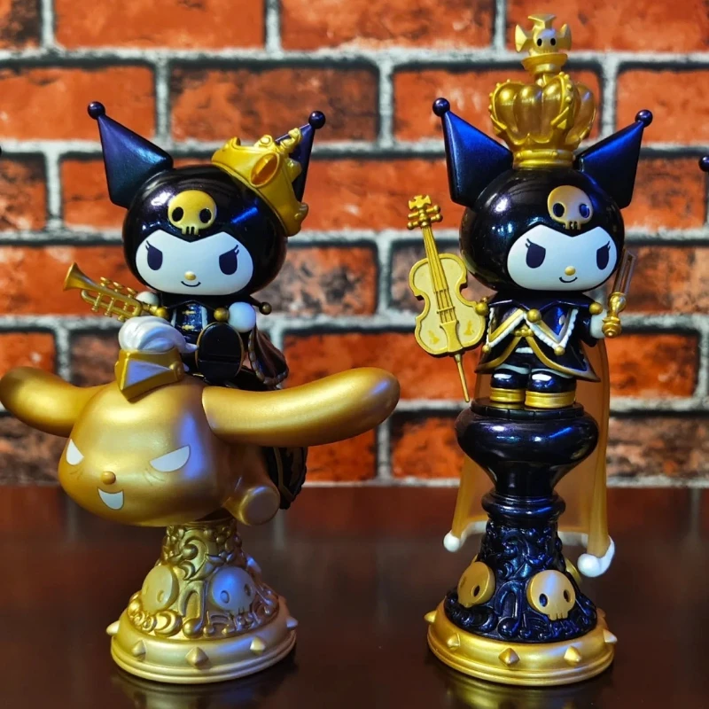

Genuine Sanrio Kuromi Chess Series Blind Box Cartoon Surprise Mystery Box Collectible Model Cute Decoration Customized Gift