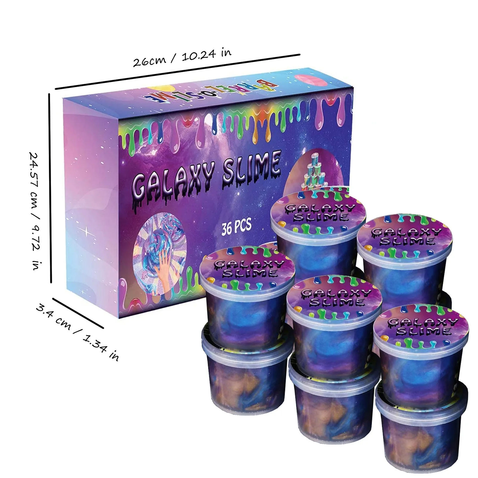 Sky Odorless Stress Relief Crystal Mud Imitation Non-Stick Parent-Child Interactive Home Party Gathering Educational Toys
