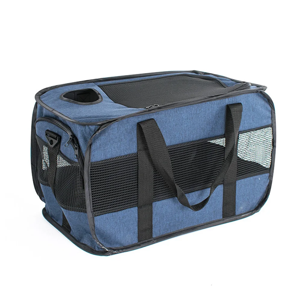 

1Pcs Portable Car Pet Carrier Durable Large Capacity Outdoor Travel Pet Bag Handheld Cat Travel Storage Carrier