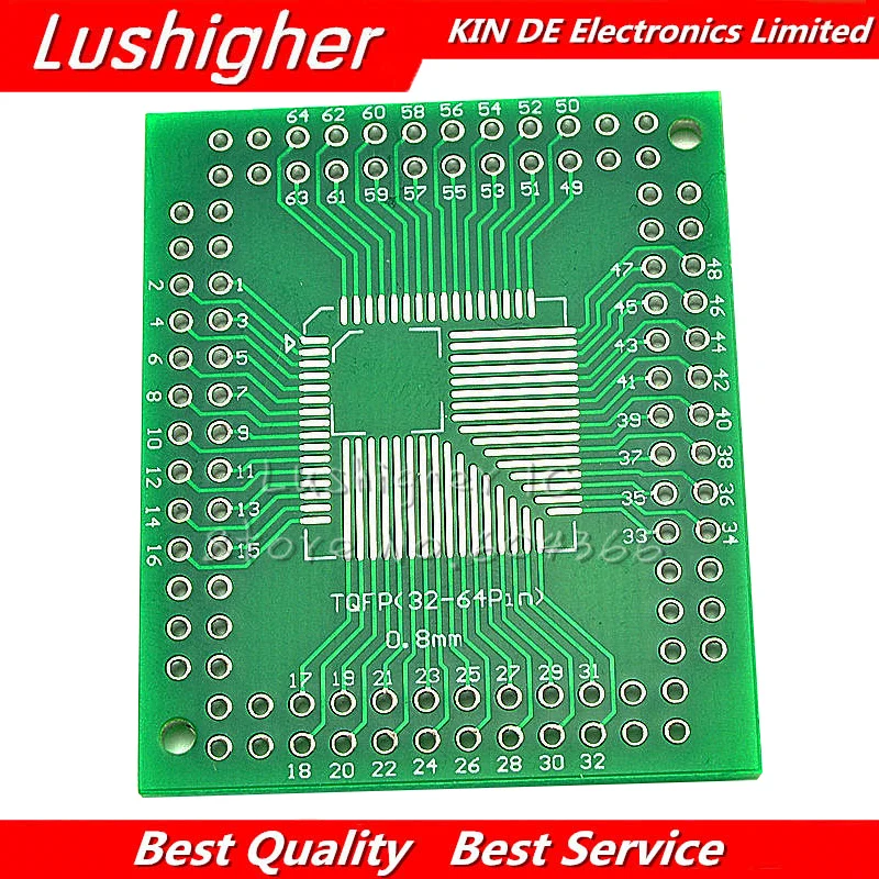10pcs tqfp fqfp 32 44 64 100 lqfp לטבול העברת לוח לטבול סיכת