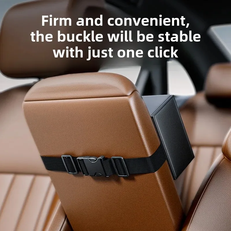 Car Tissue Box Leather Car Napkin Holder Magnetic Attraction Car Tissue Box With Lid Car Holder Car Sun Visor Tissue Box