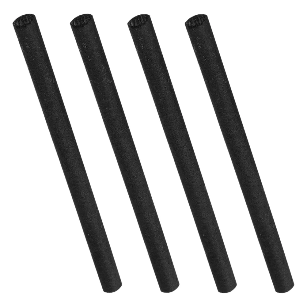 4 Pcs Electrode Carbon Rods for Electronics Graphite Crucible Accessories Major Studies Stir Mixing