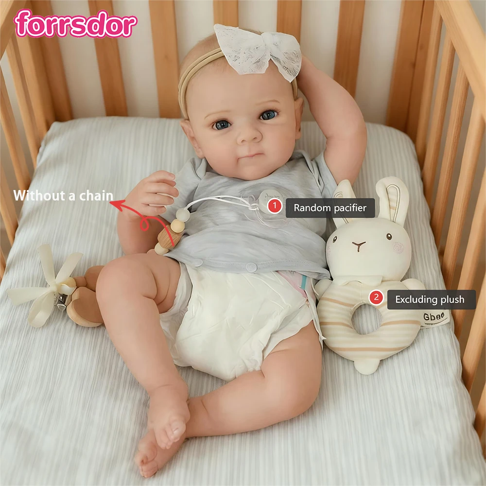 

18-дюймовая мягкая силиконовая виниловая кукла Reborn для девочек Bettie, ручная работа, реалистичная окрашенная кукла, коллекционная художественная кукла, рождественские подарки