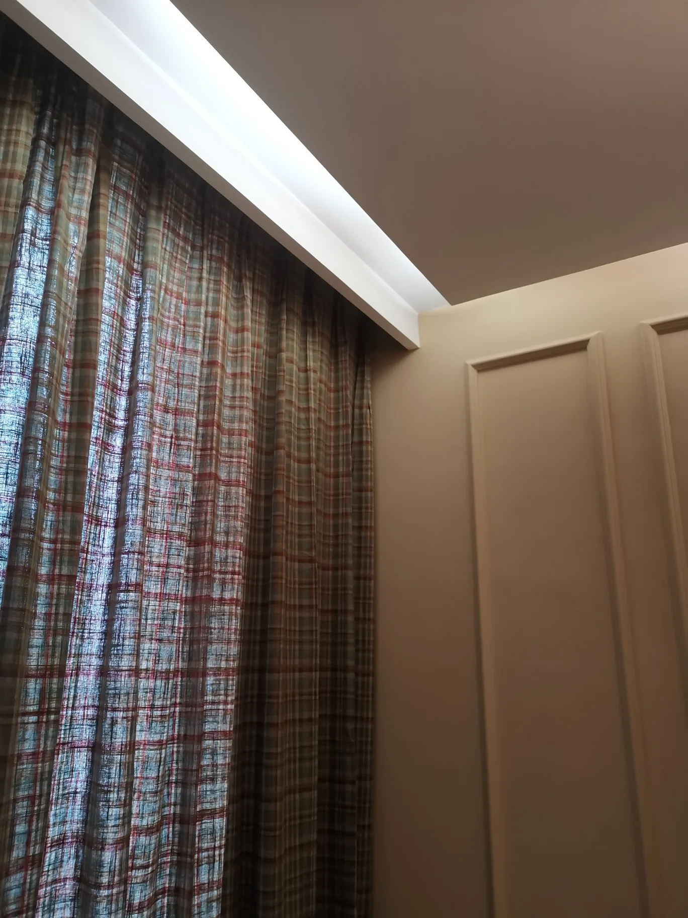 ستائر كلاسيكية منقوشة خفيفة قابلة للتركيب، 100% قطن كتان، شبكة بريطانية، غرفة المعيشة، ستارة غرفة النوم، ستائر النوافذ الرعوية