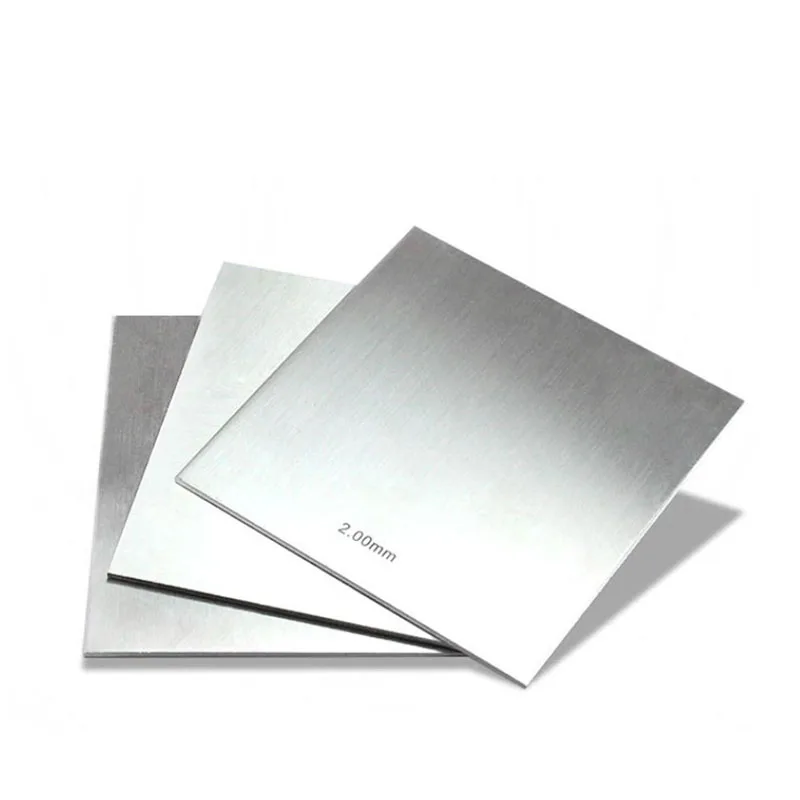 304 Stainless Steel Square Plate Polished Plate Sheet Board 100*100mm To 300*300mm Thick0.8-3mm