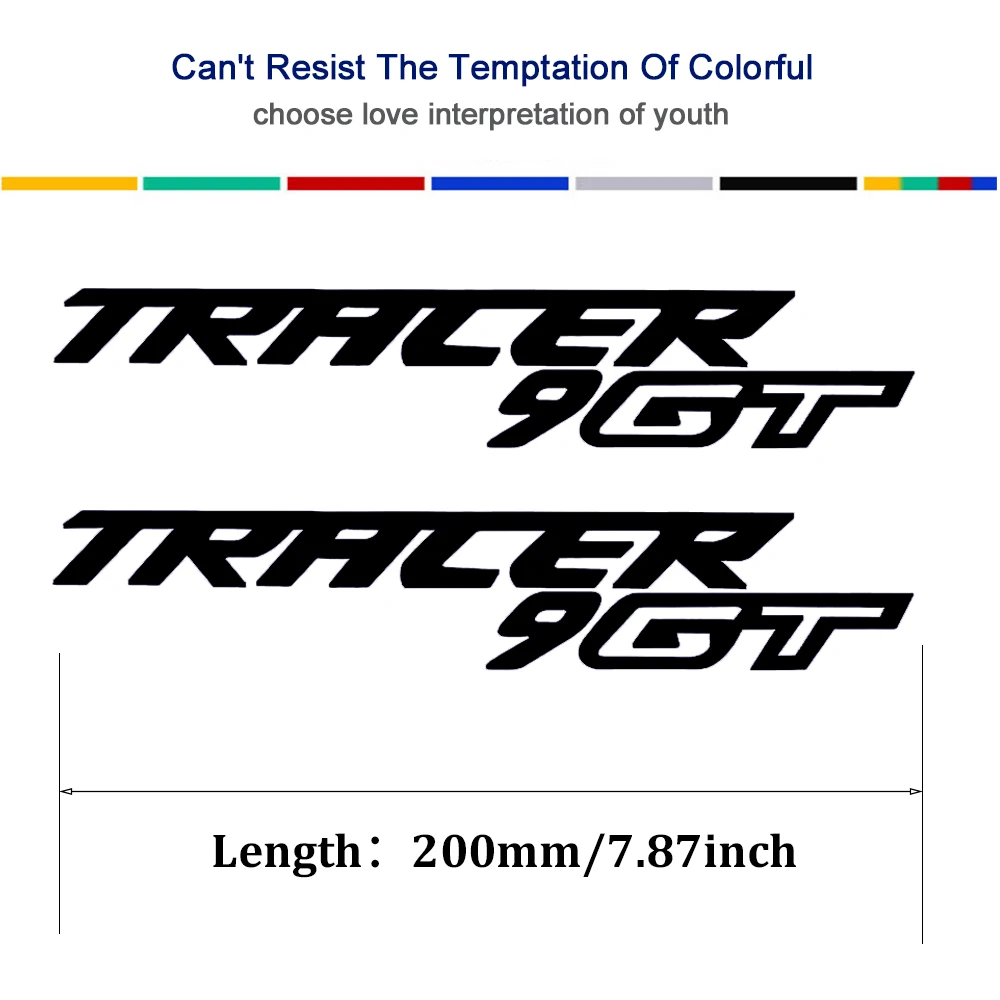 For Yamaha Tracer 9 GT Tracer9GT Tracer9 9GT 2018 2019 2020 2021 2022 2023 2024 Motorcycle Stickers Waterproof Decal Accessories