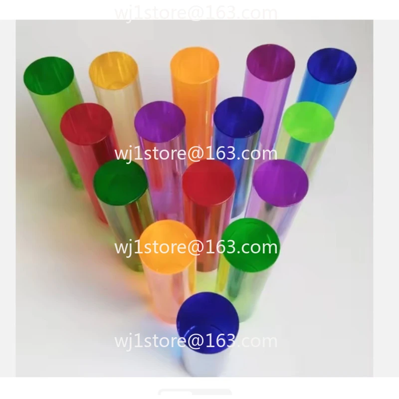 Applicable toHigh Translucent Colorful Plastic Acrylic Nail Rod for LED Lighting，Random color shipping