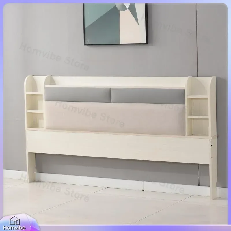 Modern Soft Upholstered Headboard with Storage Simple Design for Single Double Bed 1.8m Economical Backrest Board Bedroom