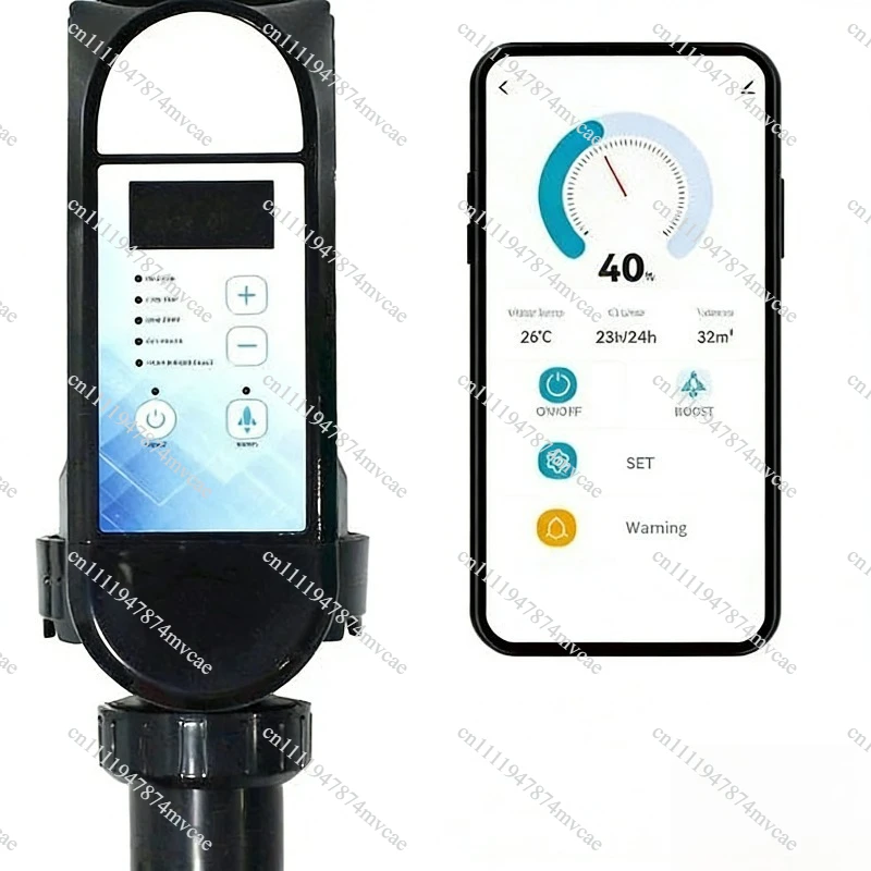 100‑240V Pool Chlorinator System Automatic Self Adapting Operation Salt Water Pool Chlorine Generator for Swimming Pool