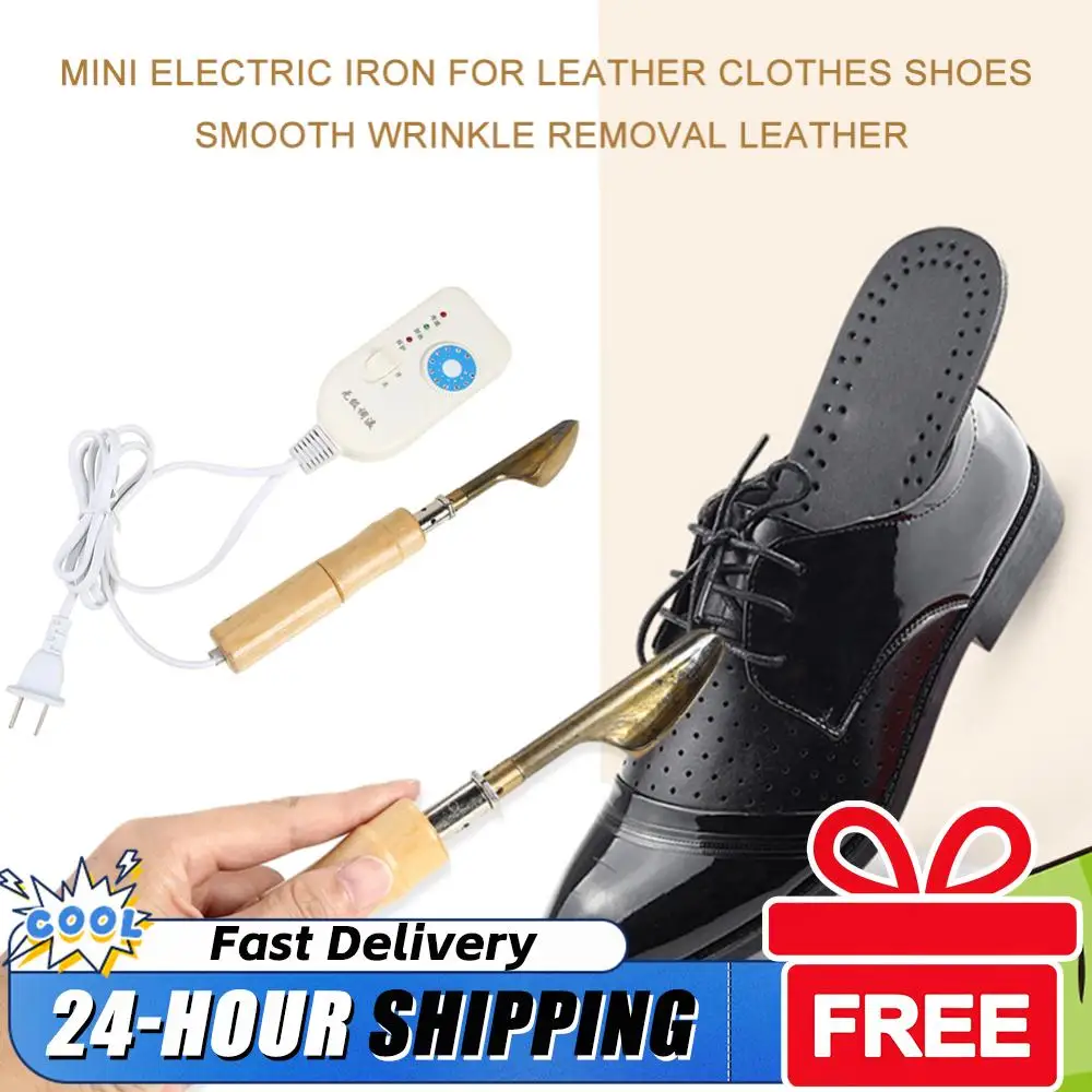 Mini Electric Iron Easily Carrying Lightweight Gadgets for Leather Clothing Bag Shoes Wrinkle Removal Smooth Tool