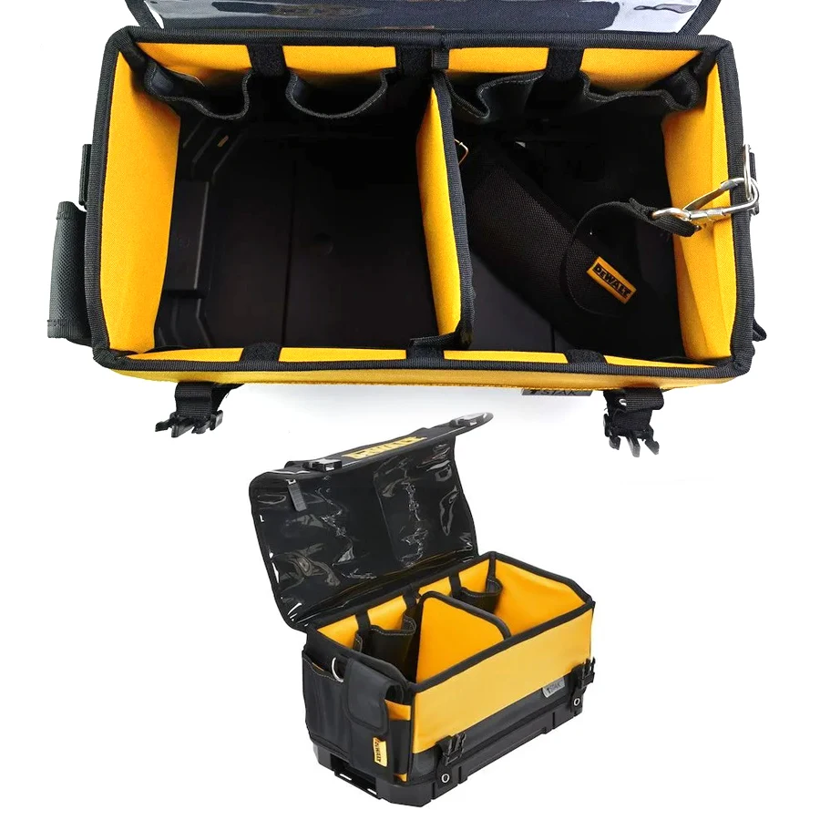 DEWALT TSTAK Rigid Covered Tool Bag 430x220x230mm Waterproof Independent Base Toolkit DWST83540-1-23